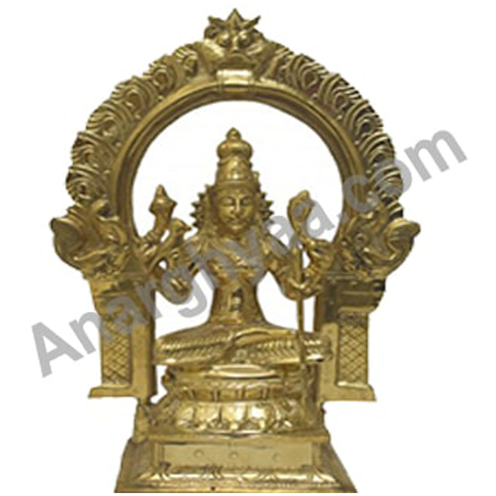 Brass Goddess Kamakshi Devi Statue brass kamakshi statues 6