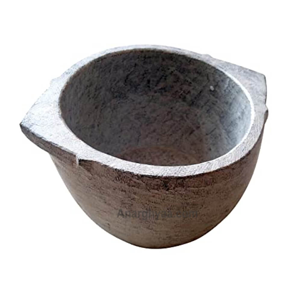 Soapstone Kalchatti / Maakal chatti / Soapstone stock pot