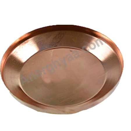 Copper Plate, Copper puja items, anarghyaa.com