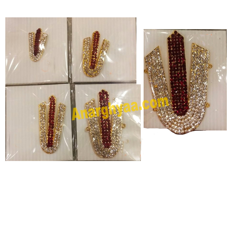 Lord Balaji Decorative U Namam Tilak