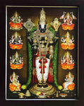 Lord Balaji  & Ashtalakshmi Photo, Anarghyaa.com, Goddess and God Photos, Puja Photos