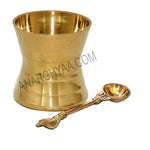 Brass Panchapatra udrini, anarghyaa.com, brass puja items 