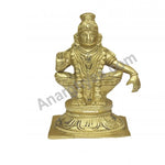 Brass Ayyappa Idol, Anarghyaa.com, brass idols, deity statues
