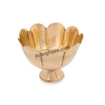 Brass lotus bowl, brass puja bowl, brass puja items, anarghyaa.com, puja items and puja accessories