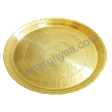 Brass Thambalam, brass puja thambalam, Brass puja plate, Brass puja items, online spiritual store, anarghyaa.com