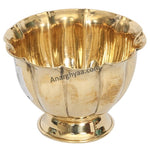 Brass Chandana cup, Brass Cup  brass puja cup, Santana Bela, Brass puja items, online spiritual store, anarghyaa.com