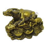 Feng Shui wish cow with coin, Anarghyaa.com, Fengshui items online