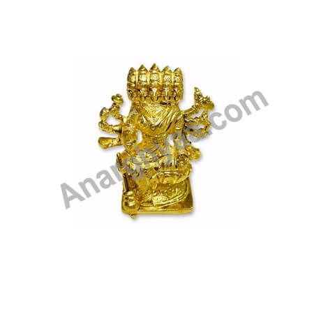 Gayatri Brass idol, Brass Idol, brass deity statue,  Pooja Items Online, anarghyaa.com