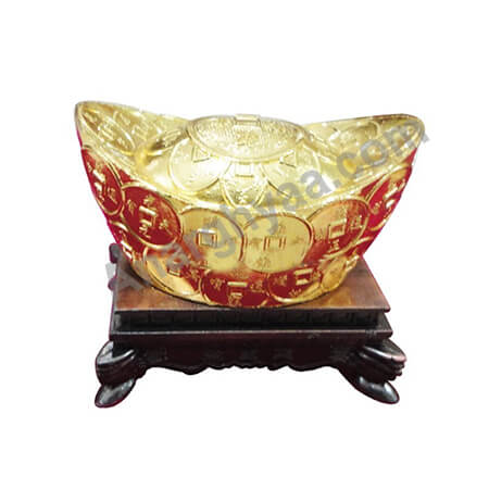 Feng Shui ingot with stand, Anarghyaa.com, Fengshui items online