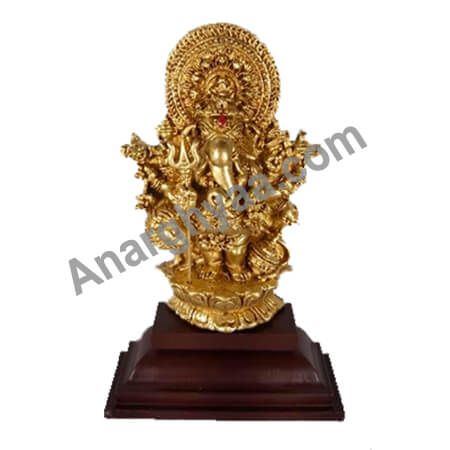 Kan Drishti Ganapathi Idol , Fibre Kan Drishti Ganapathi Idol,  Kan Drishti Ganapathi Vigraham, Puja Idols , brass statues, god statues, goddess statue, god idol, brass idol, puja idol, puja statue, god Vigraham, brass puja Vigraham