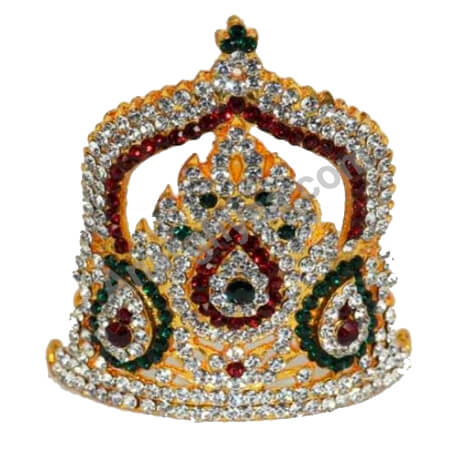 Deity Crown, Deity kridam, freedom, Puja dravyam, Pooja dravyam, anarghyaa.com, puja accessories