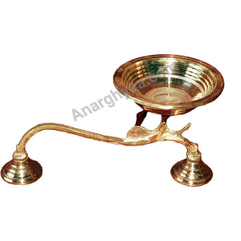 Brass camphor stand, Doopakal, brass puja items, anarghyaa.com
