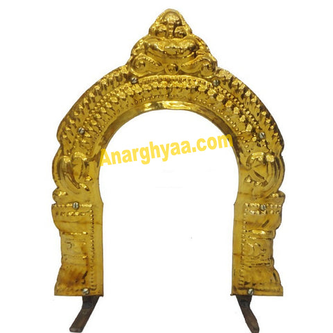 Brass Detiy Arch Prabhavali,Anarghyaa.com, Deity Accessories, Temple Accessories