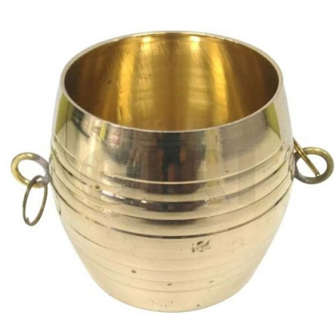 Brass para, brass uzhakku, brass traditional rice measuring glass,brass puja items, anarghyaa.com, puja items and puja accessories