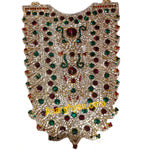 Deity Decorative Necklace Muthangi with Stonework, Temple Jewellery, Anarghyaa.com, Deity Accessories