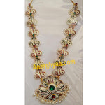 Deity Decorative Long Necklace, Temple Jewellery, Anarghyaa.com