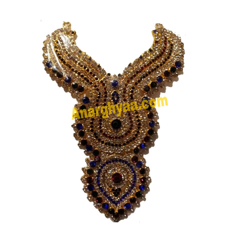 Deity Decorative Necklace, Temple Jewellery, Anarghyaa.com, Deity Accessories