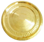 brass puja plate, anarghyaa.com, brass puja items 