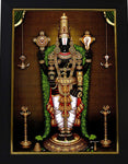 Lord Balaji Photo with Frame | Balaji Photo| God Photo for puja | Anarghyaa.com