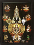 Lord Balaji Photo with Frame, God Photo, Deity Photos, Anarghyaa.com