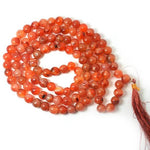 Orange Carnelian Mala | Crystal Puja Items | Buy Japamalas at Anarghaya.com